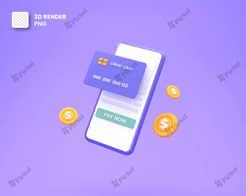 3d online payment credit card ecommerce online shop with smartphone_566602-180 / فروشگاه اینترنتی با کارت اعتباری پرداخت آنلاین سه بعدی با گوشی هوشمند