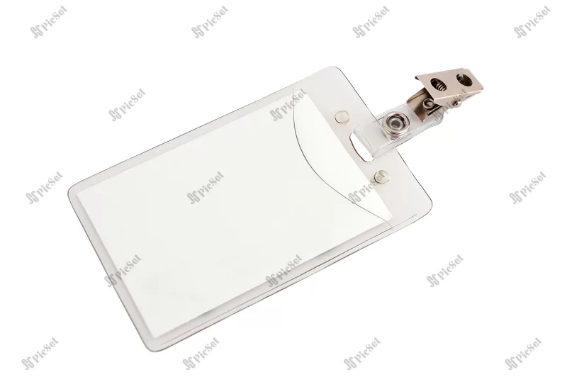 blank badge / جا کارتی پلاستیکی
