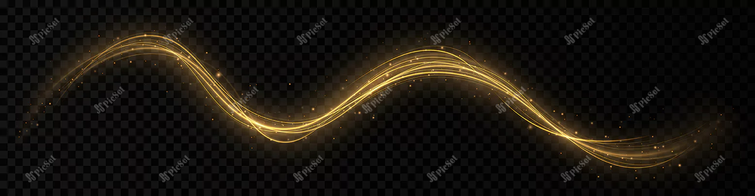 shimmering star dust trail glow effect vector magic concept / ستاره درخشان دنباله دار