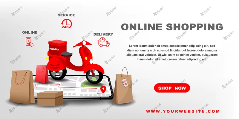 3d online shopping social media mobile apps website concepts online delivery / خرید آنلاین سه بعدی برنامه موبایل رسانه های اجتماعی تحویل آنلاین