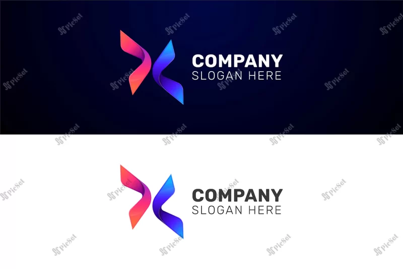 abstract company logo template / لوگوی شرکت