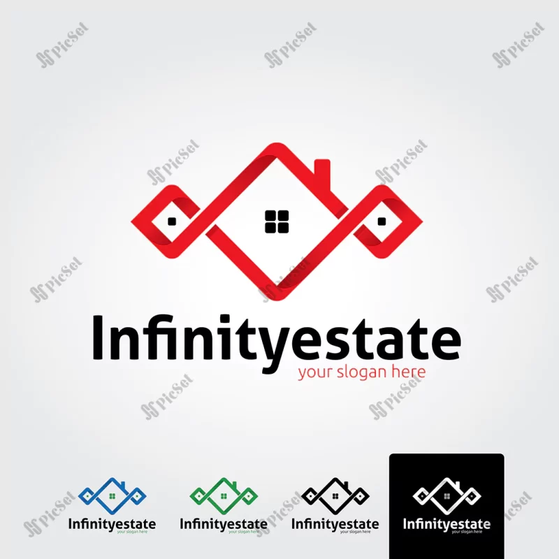 abstract initial cc home logo design template / لوگوی خانه