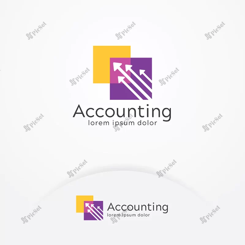 accounting logo / لوگوی حسابداری، مالی