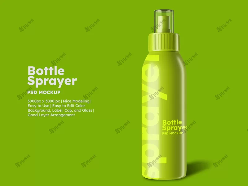 bottle sprayer mockup_456052 376 / موکاپ بطری اسپری