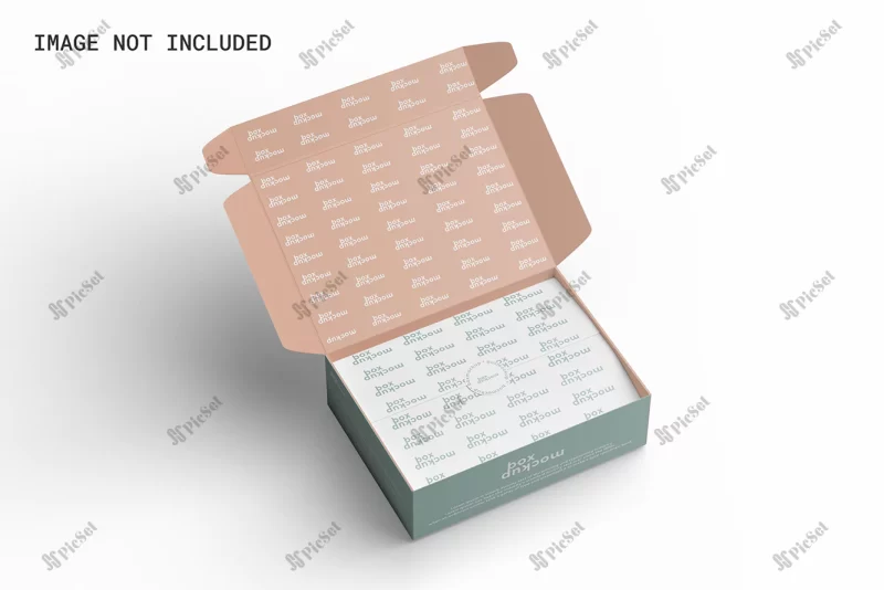 box packaging mockup / موکاپ بسته بندی جعبه