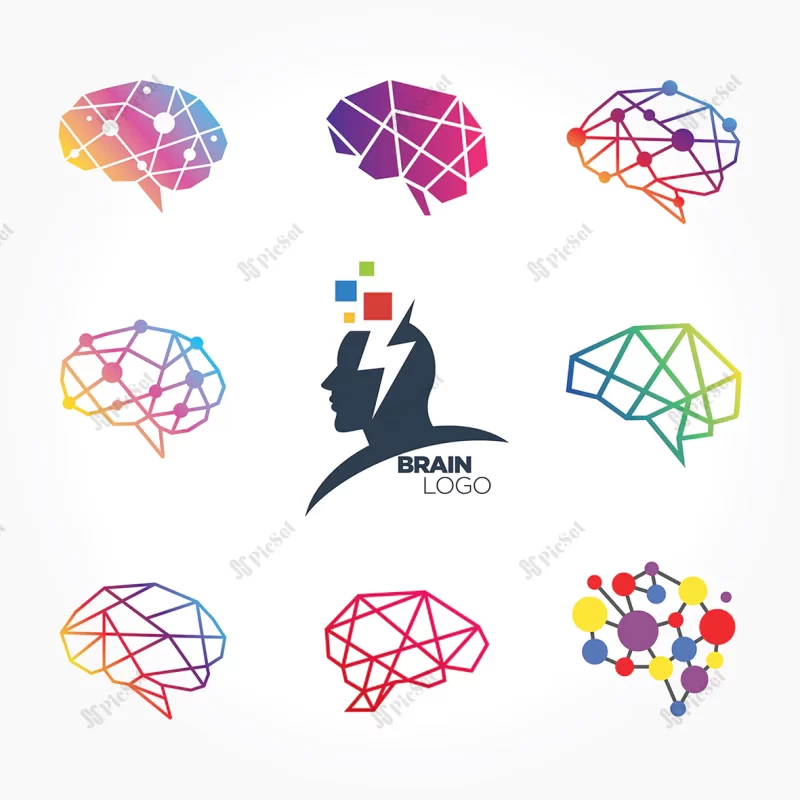 brain creative symbol collections / مجموعه نماد و آیکن های خلاق مغز و ذهن