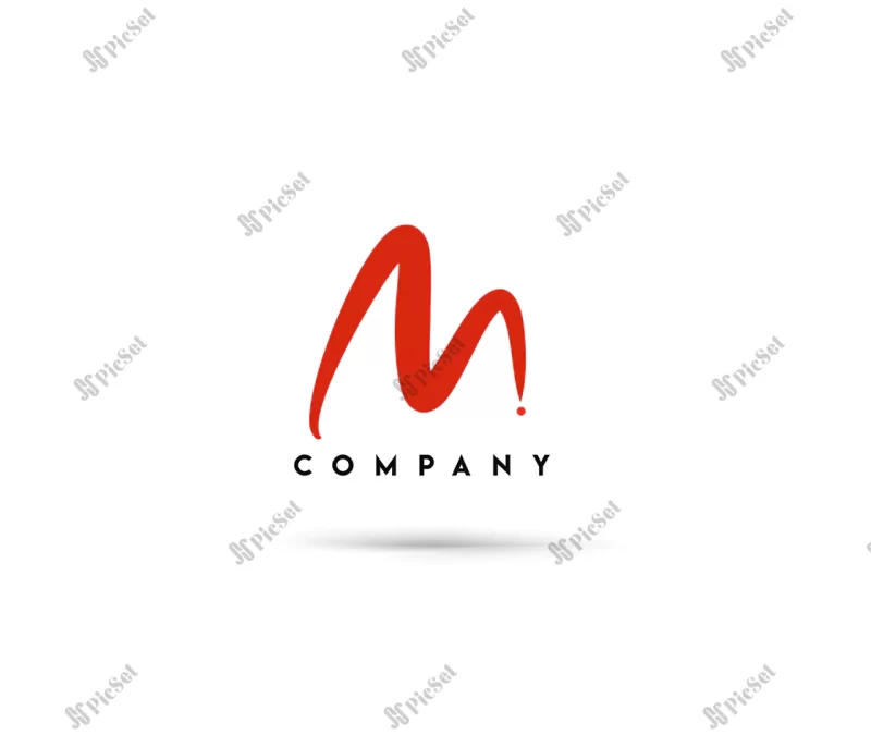 branding identity corporate vector logo m design / هویت برندینگ لوگو شرکتی حرف m