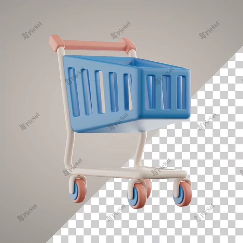 cart / سبد خرید سه بعدی 3D