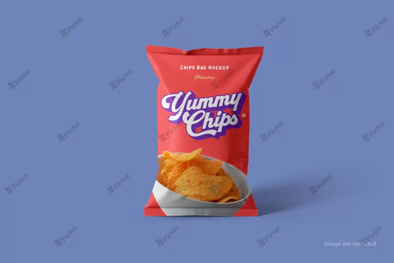 chips bag mockup / موکاپ چیپس