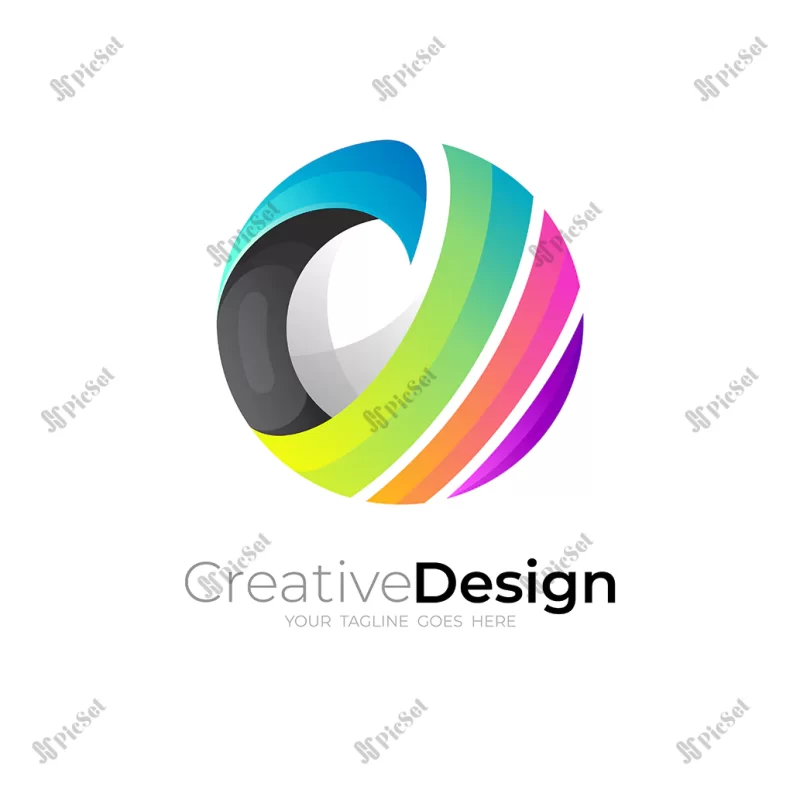 cm logo design vector letter c m logo combination / لوگو حرف c و m