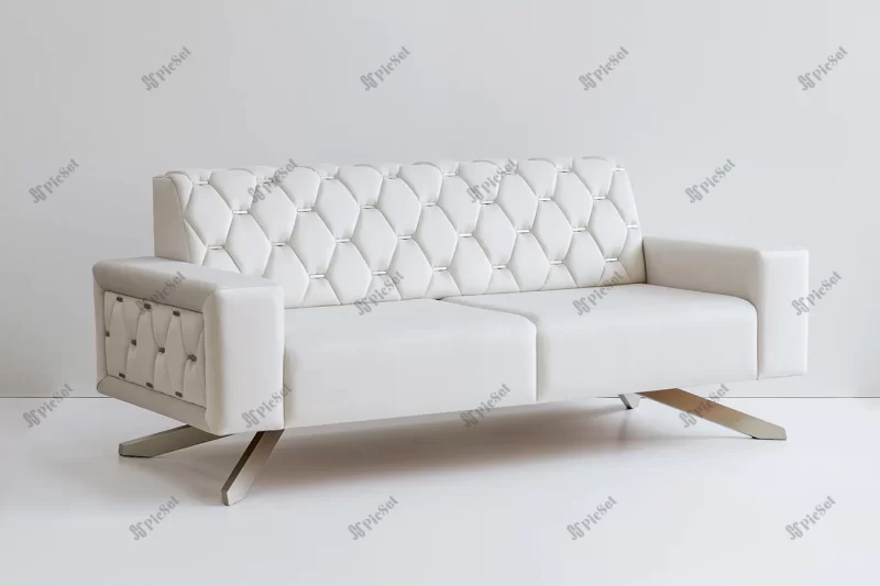 expensive luxury handmade sofa white background / مبل گران قیمت