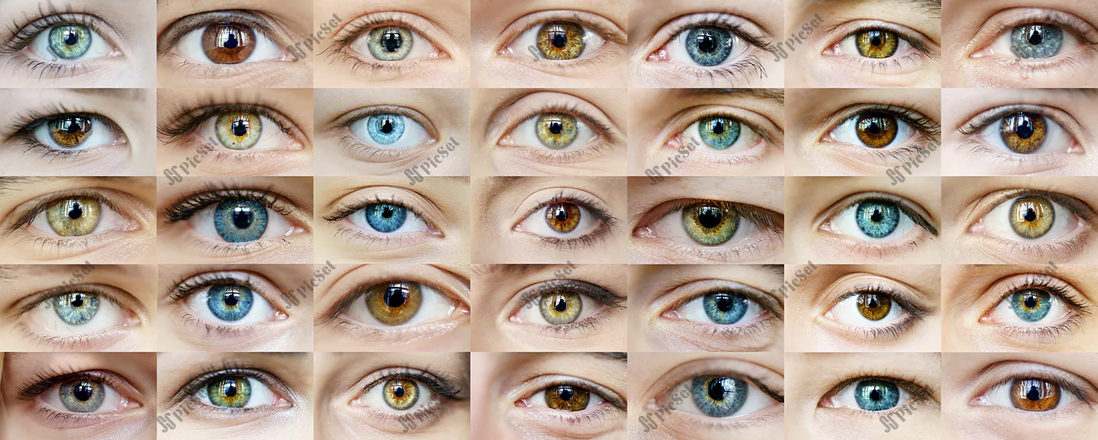 eyes collage / کلاژ چشم های رنگی