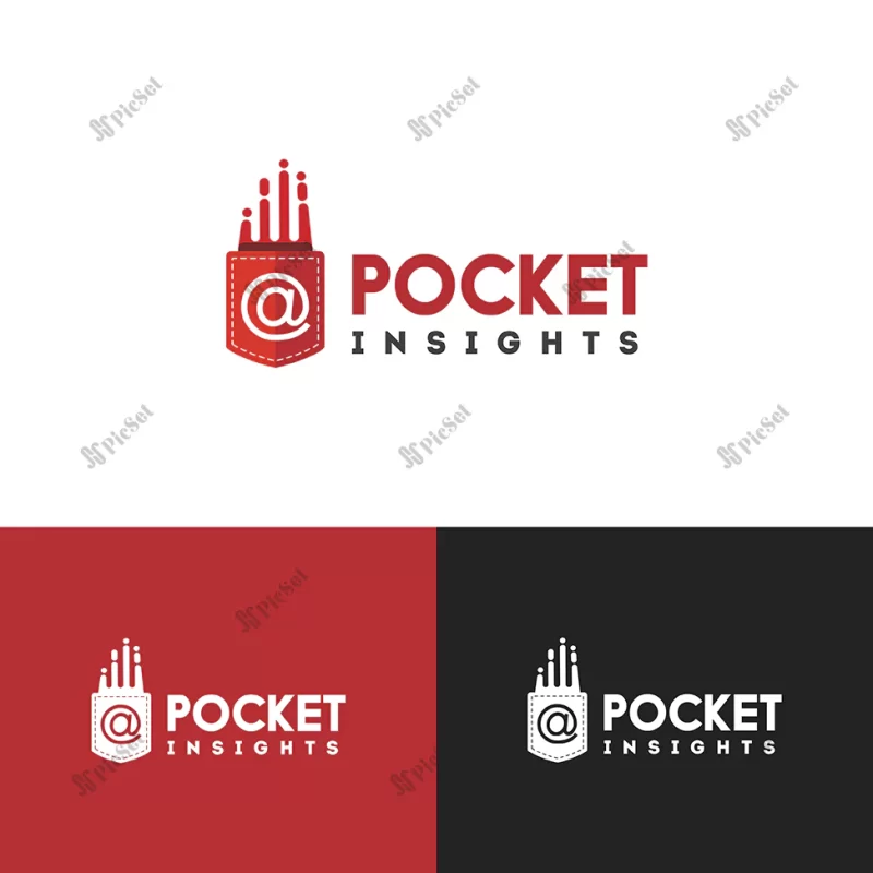 fast pocket logo fast delivery logo red colour / لوگوی تحویل سریع رنگ قرمز