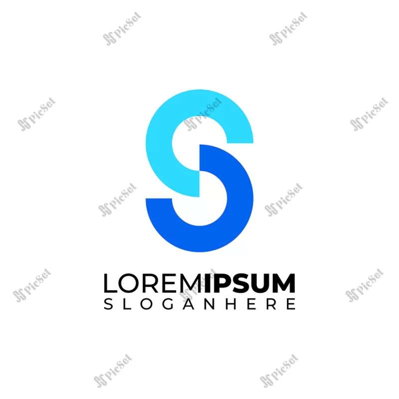 letter s circle logo / لوگو دایره حرف s