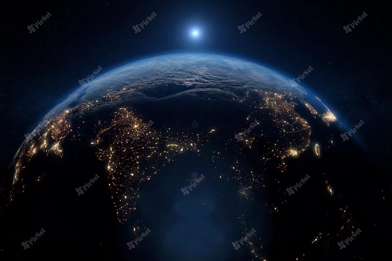 planet earth from space / سیاره زمین از فضا