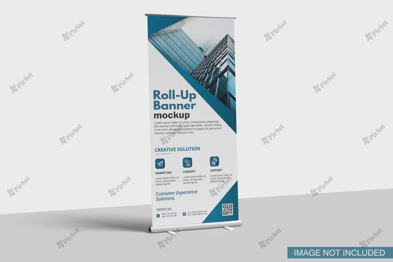 roll up banner mockup / موکاپ بنر رول آپ استندی