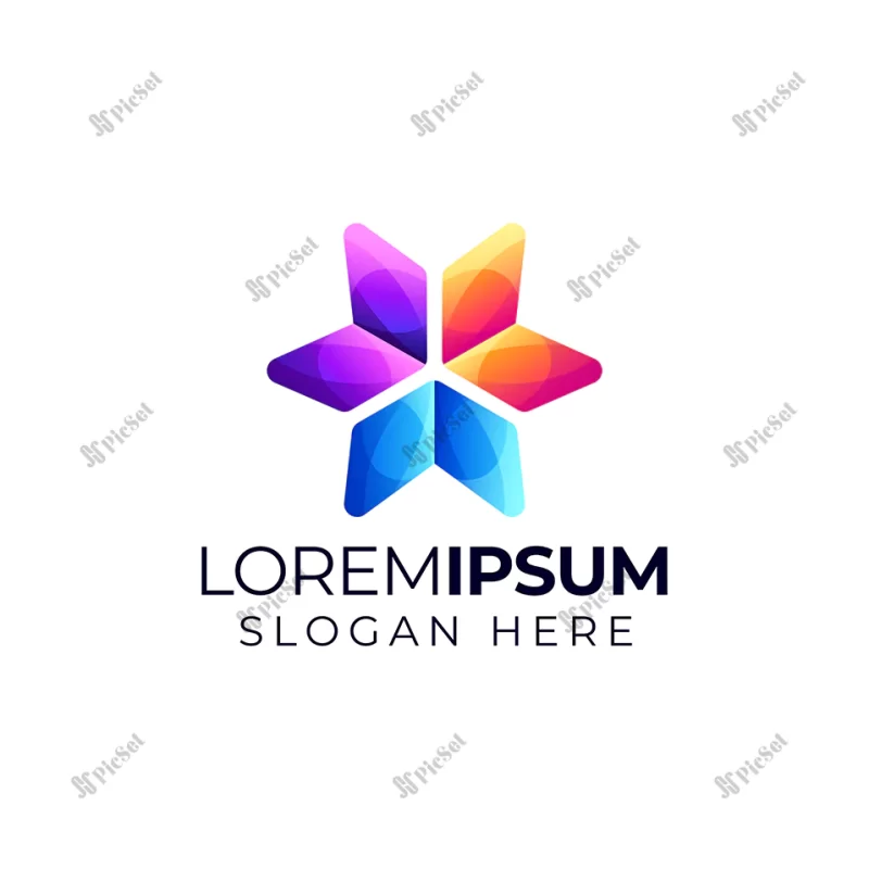 snowflake logo / لوگوی دانه برف، ستاره