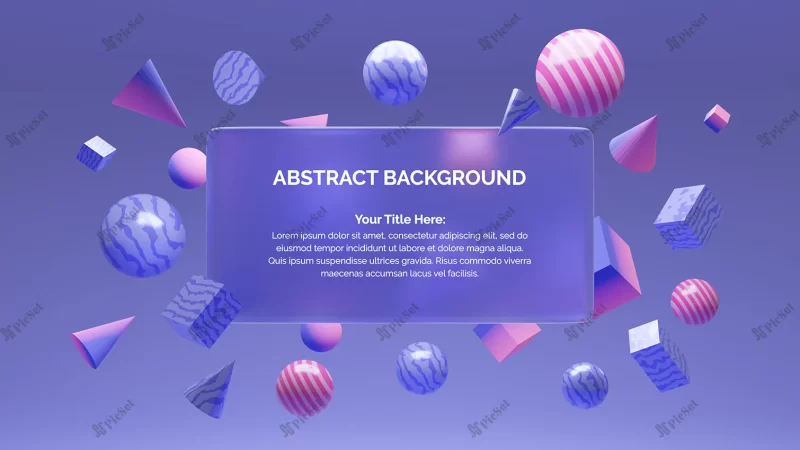 type your text 3d rendering abstract background / پس زمینه متن سه بعدی