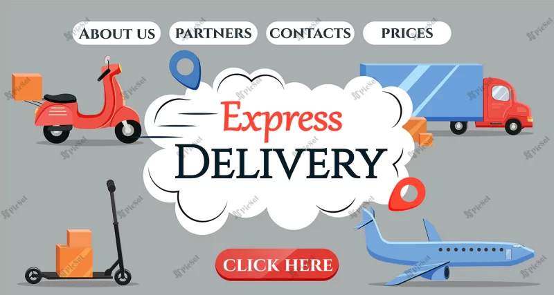 delivery company grey / شرکت تحویل خدمات، ارسال محصولات کالا و سفارشات با اسکوتر موتور هواپیما ماشین کامیون