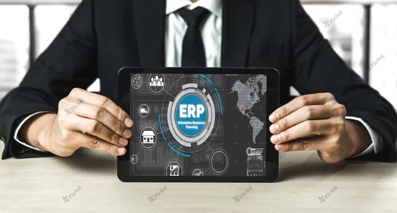 erp enterprise resource planning software modish business / نرم افزار برنامه ریزی منابع سازمانی روی تبلت