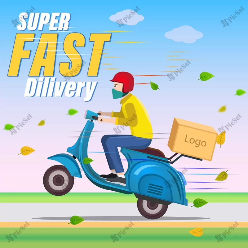 fast delivery service / خدمات تحویل سریع پیک موتوری