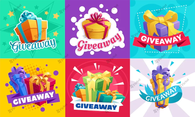 giveaway gifts promotion free prizes quiz lottery with presents ad / هدیه تبلیغاتی جوایز مسابقه قرعه کشی رایگان