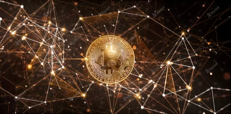 golden bitcoin digital currency networking etereum cryptocurrency / بیت کوین طلایی شبکه ارز دیجیتال اتریوم ارز دیجیتال