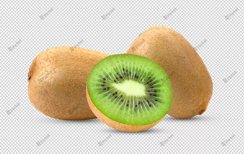 kiwi fruit isolated alpha layer / میوه کیوی