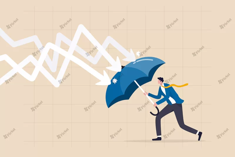 protection defensive business resilient / حفاظت از کسب و کار دفاع با چتر نماد بیمه