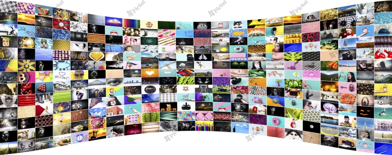 collection images collage colorful stock photos various topics web background / مجموعه تصاویر کلاژ عکس رنگارنگ از فیلم و موسیقی سینما