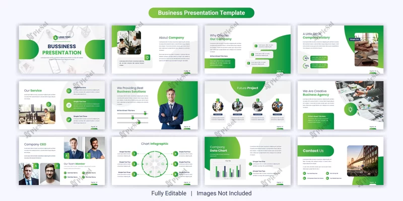 creative business powerpoint presentation slide template design set / مجموعه طراحی قالب اسلاید ارائه پاورپوینت کسب و کار خلاقانه