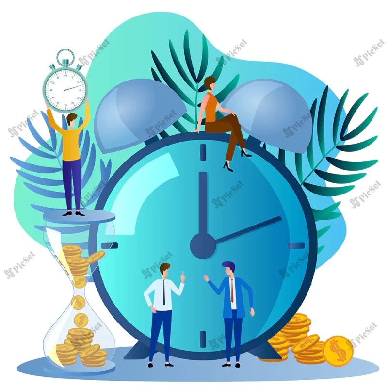 people money watchesthe concept time management is control workflow / مفهوم مدیریت زمان کنترل گردش کار درآمد مالی زمان بندی ساعت شنی سکه