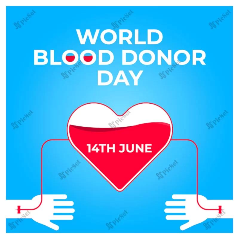 world blood donor day poster post facebook instagram save life 14th june / پوستر روز اهدا کننده خون