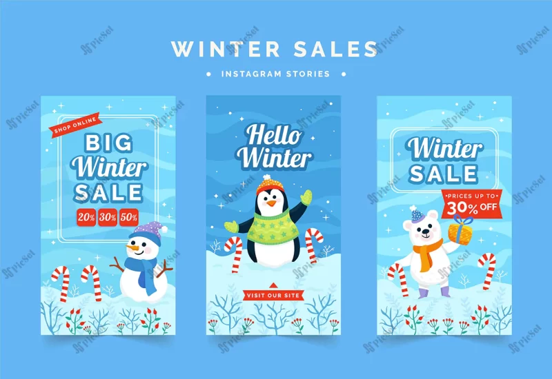 winter sale stories collection / مجموعه داستان های فروش زمستانی