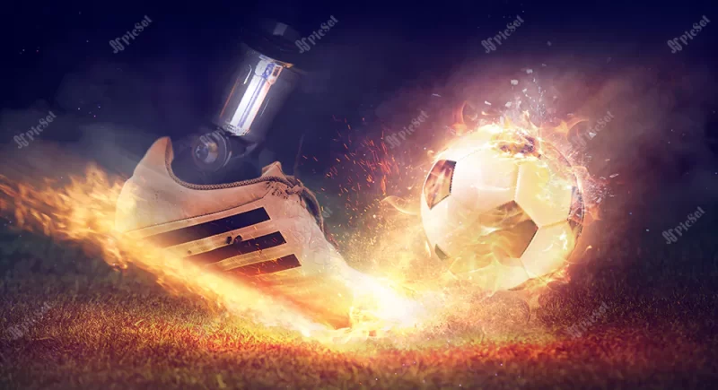 Football Shoe Fire Smoke , football, esports, shoe, fire, smoke, creative / دود آتش کفش فوتبال، فوتبال، ورزش های الکترونیکی، کفش، آتش، دود، خلاق