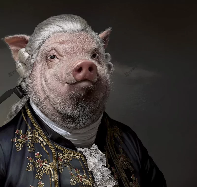 Lord Pig, fantasy, lord, creative, animal / لرد خوک، فانتزی، ارباب، خلاق، حیوان