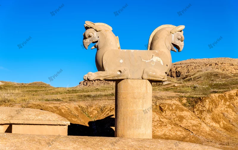 achaemenid griffin persepolis iran / هخامنشی تخت جمشید ایران