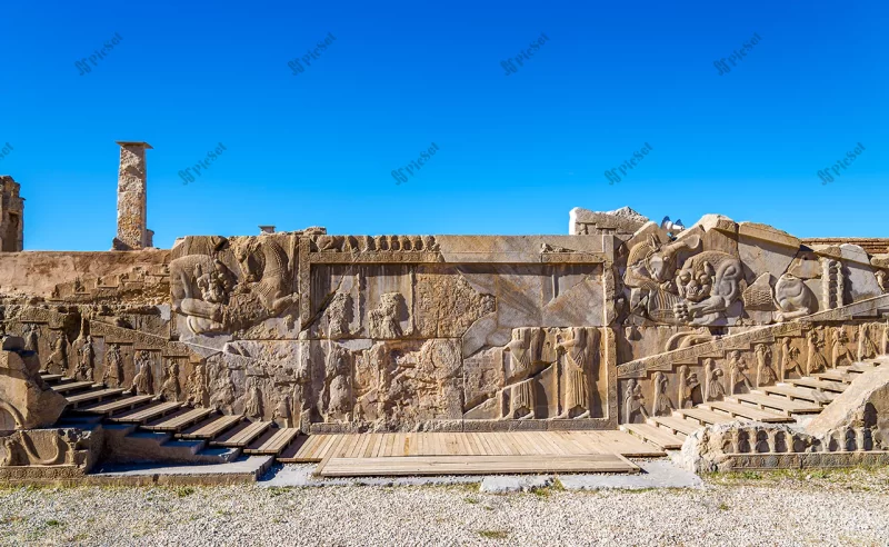 ancient persian carving persepolis iran / کنده کاری ایران باستان تخت جمشید ایران