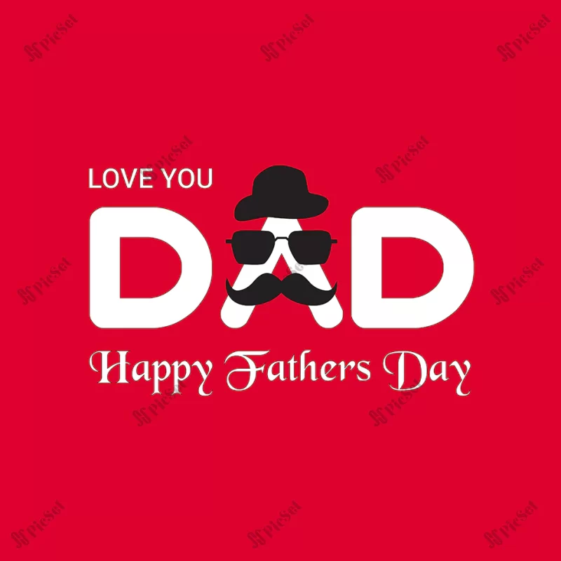 create happy fathers day wishing design / روز پدر مبارک