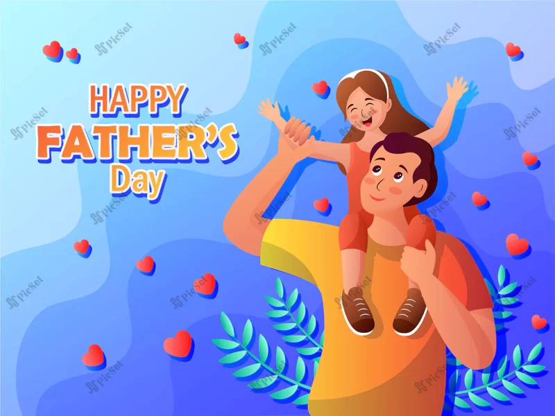 fathers day / روز پدر مبارک پوستر تبریک روز مرد