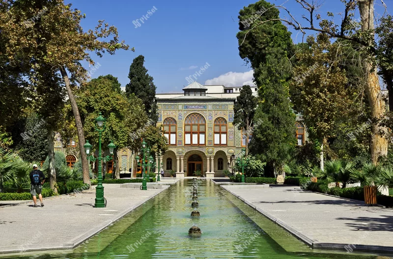 golestan palace tehran city iran / کاخ گلستان تهران شهر ایران