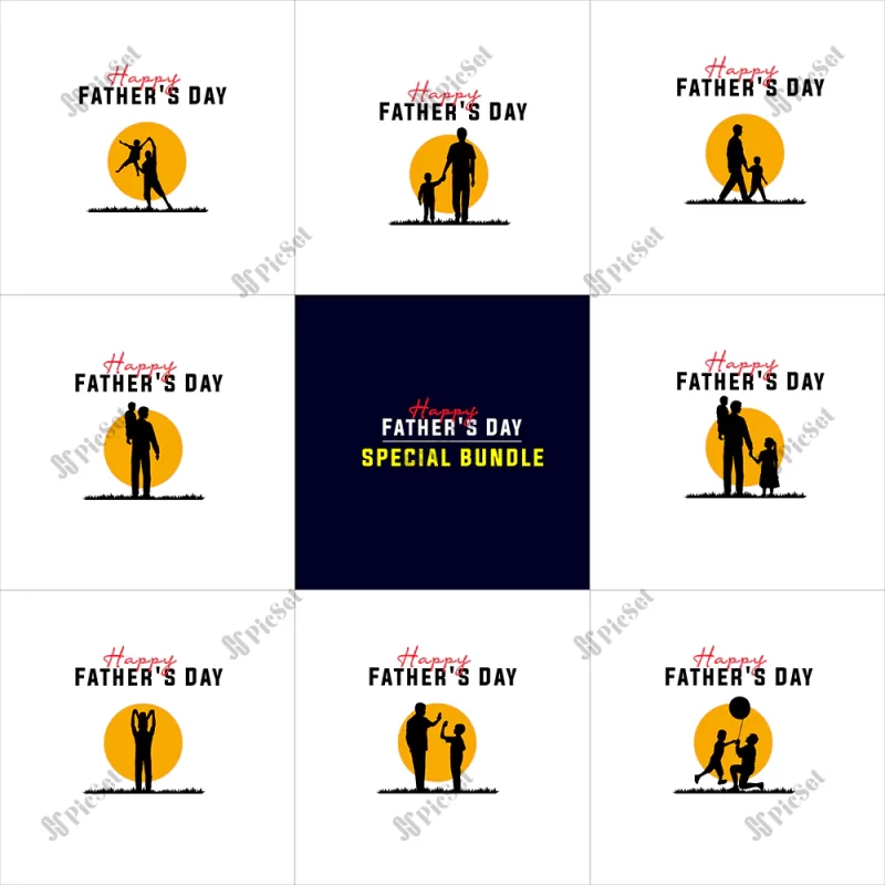 happy father s day premium vector / وکتور روز پدر مبارک