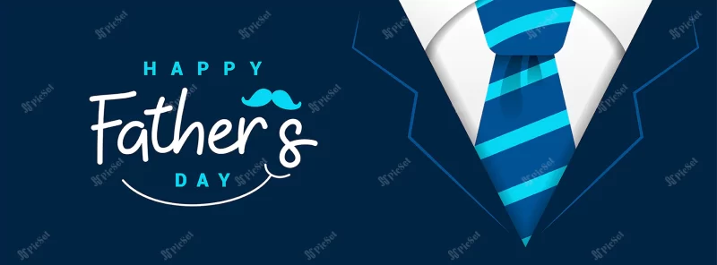 happy fathers day banner vector design daddy navy suit greeting card / کارت پستال روز مرد طرح بنر روز پدر مبارک