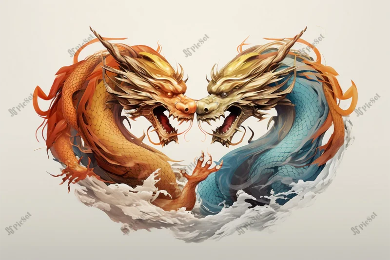 astral dragons chinese / اژدهای اختری چینی